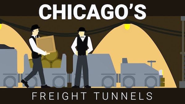 Chicago's freight tunnels
